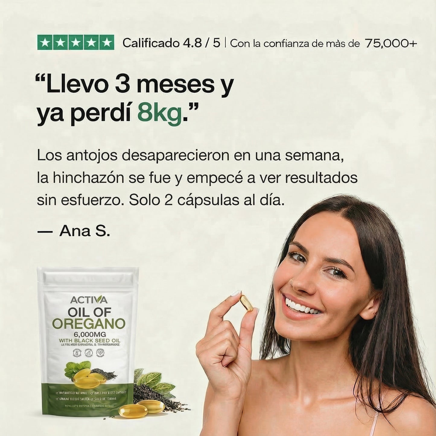 Cápsulas Blandas de Aceite de Orégano